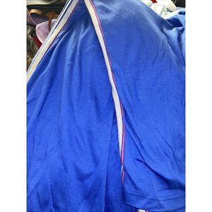 NWOT WOMAN WITHIN BLUE SWEATPANTS WITH GREY STRIPE 4x